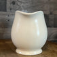 Pfaltzgraff Creamy White Handled Squat Pitcher - Cocktail Pitcher - Gravy Boat - Condiment Server - Sauce Server