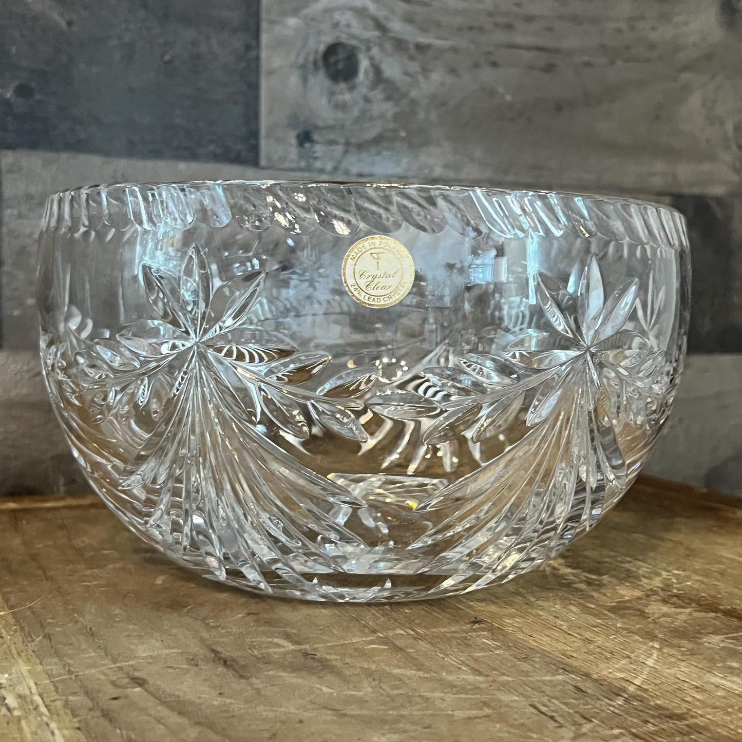 Crystal Clear Poland Bowl