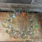 Vintage Twelve Days of Christmas Tall Glasses - Set of 12 Glasses