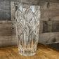 Heavy Thick Cut Crystal Vase