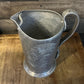 Vintage Trade Continental Mark Hammered Hand Wrought Handled 509 Pitcher with Floral Designs