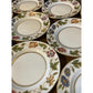 Vintage Royal Worcester Virginia Floral Pattern Bread and Butter Plates - Set of 9