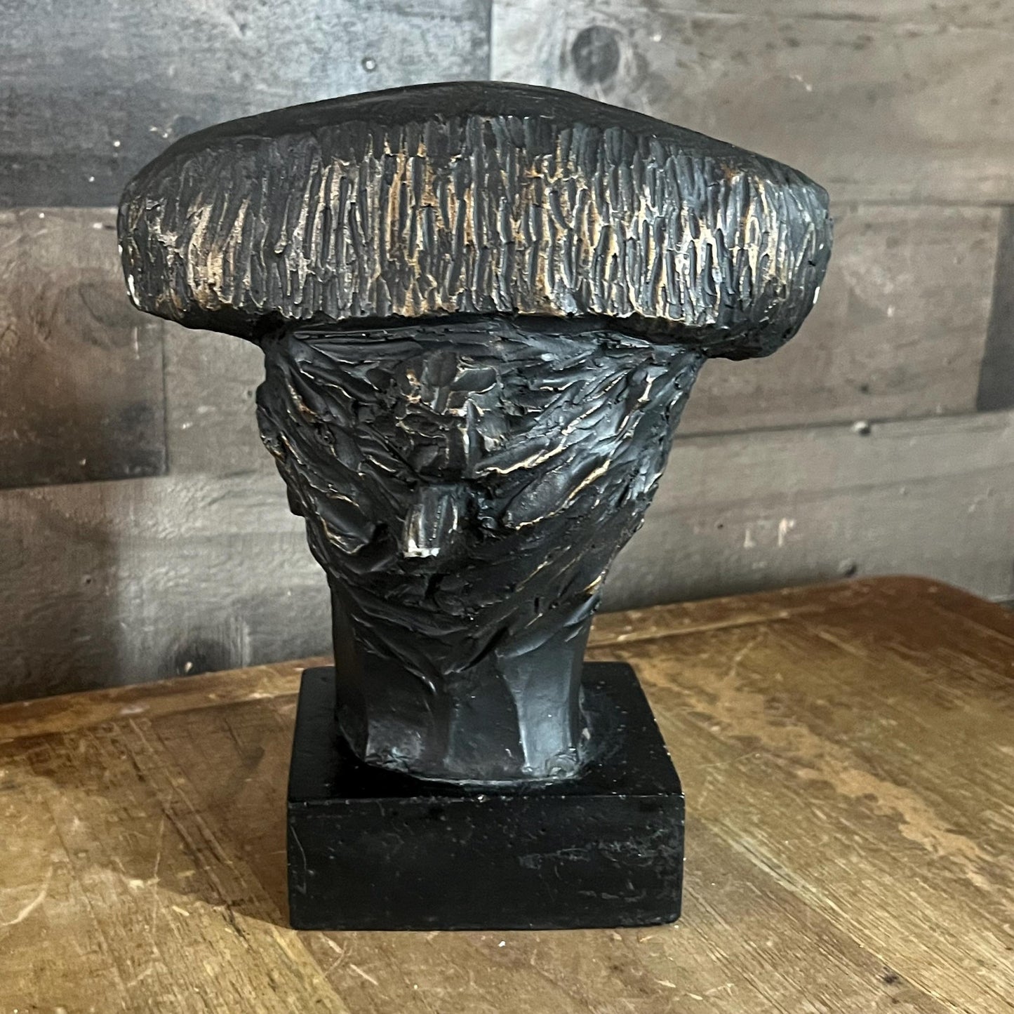 Vintage MCM Matador Bust Alvar Sunol Sculpture