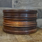 Vintage Wooden Round Bowl