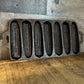 Antique Cast Iron Corn Cob Shaped Bread Mold