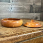 Vintage Wooden Lidded Dish