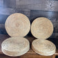 Round Woven Rattan Nesting Trays - Set of 4 Trays