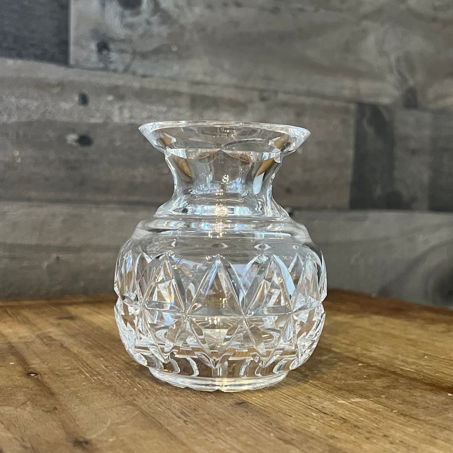 Petite Waterford Crystal Violet Vase