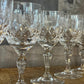 Crystal Wine Glasses - Set of 6