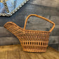 Vintage Woven Wicker Rattan Bottle Holder - Wine Bottle Holder