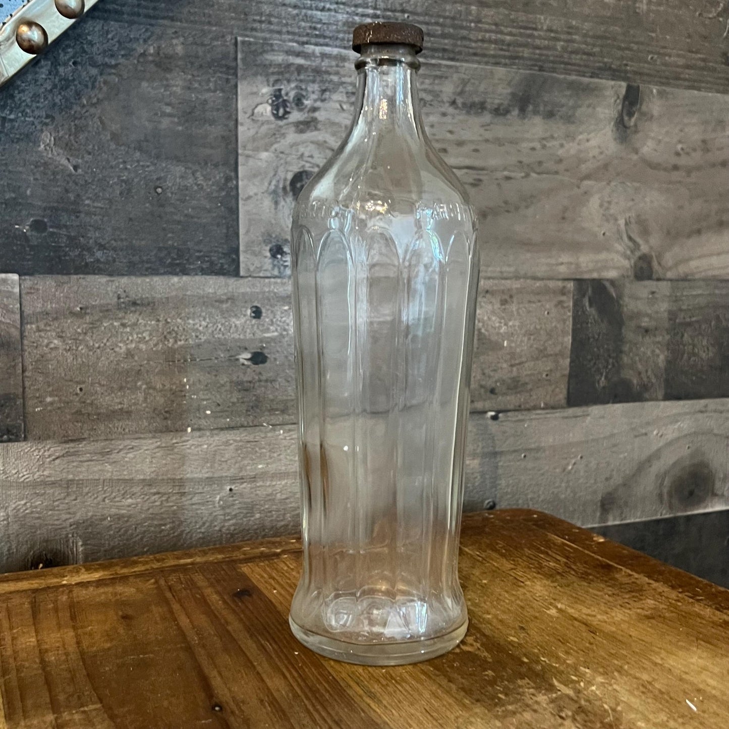 Vintage The Great Atlantic and Pacific Tea Co Clear Glass Bottle