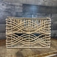Woven Rattan Picnic Caddy