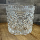 Vintage Crystal Glass Ice Bucket