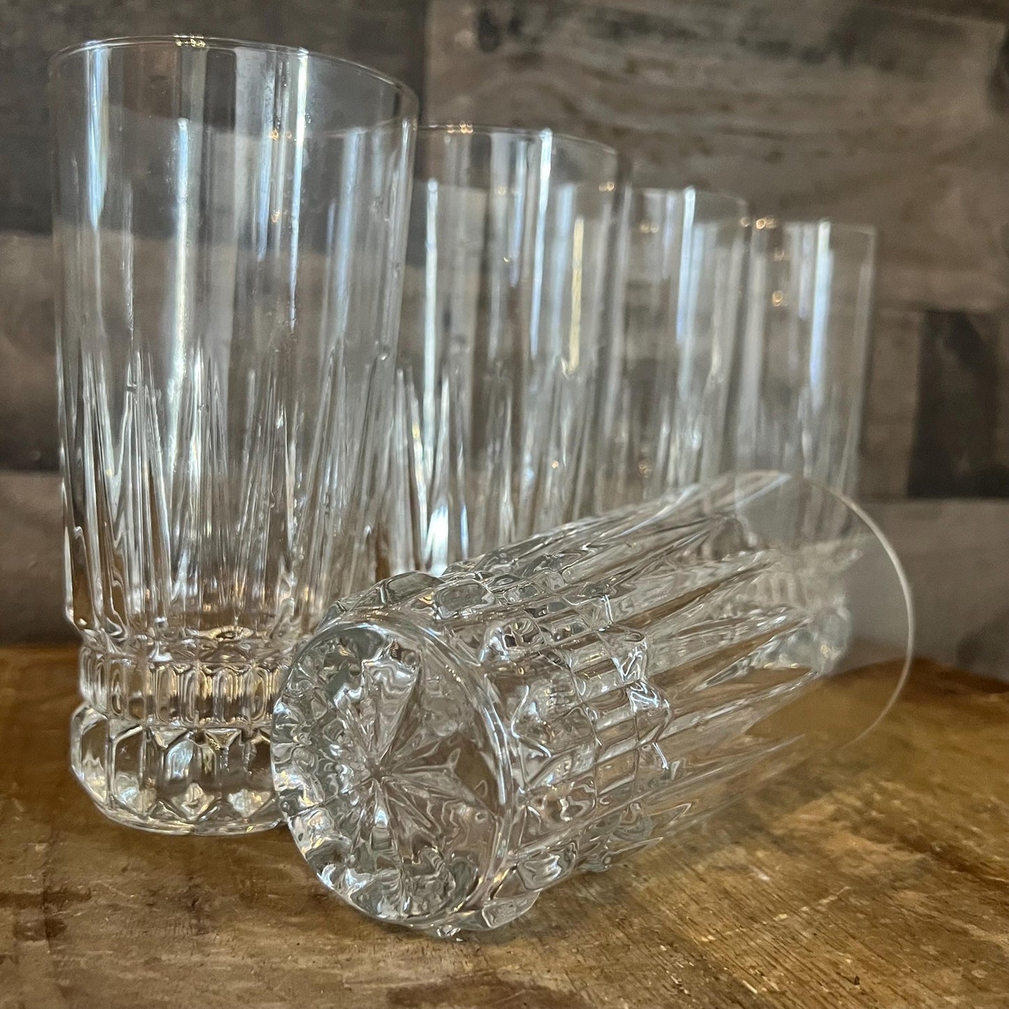 Cristal D'Arques Durand Barcelona Highball Glasses - Set of 5