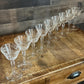 Libbey Glass Company Embassy Pattern Cocktail Glasses - Set of 9