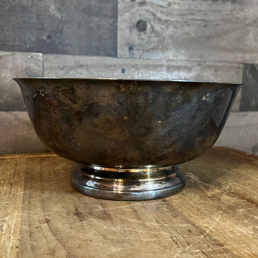 Vintage Gorham Silverplated Pedestal Compote Bowl YC781