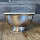 Vintage Gorham Silver Silverplated Small Pedestal Bowl with Clear Bowl Insert