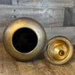 Vintage Brass Lidded Ginger Jar - Urn