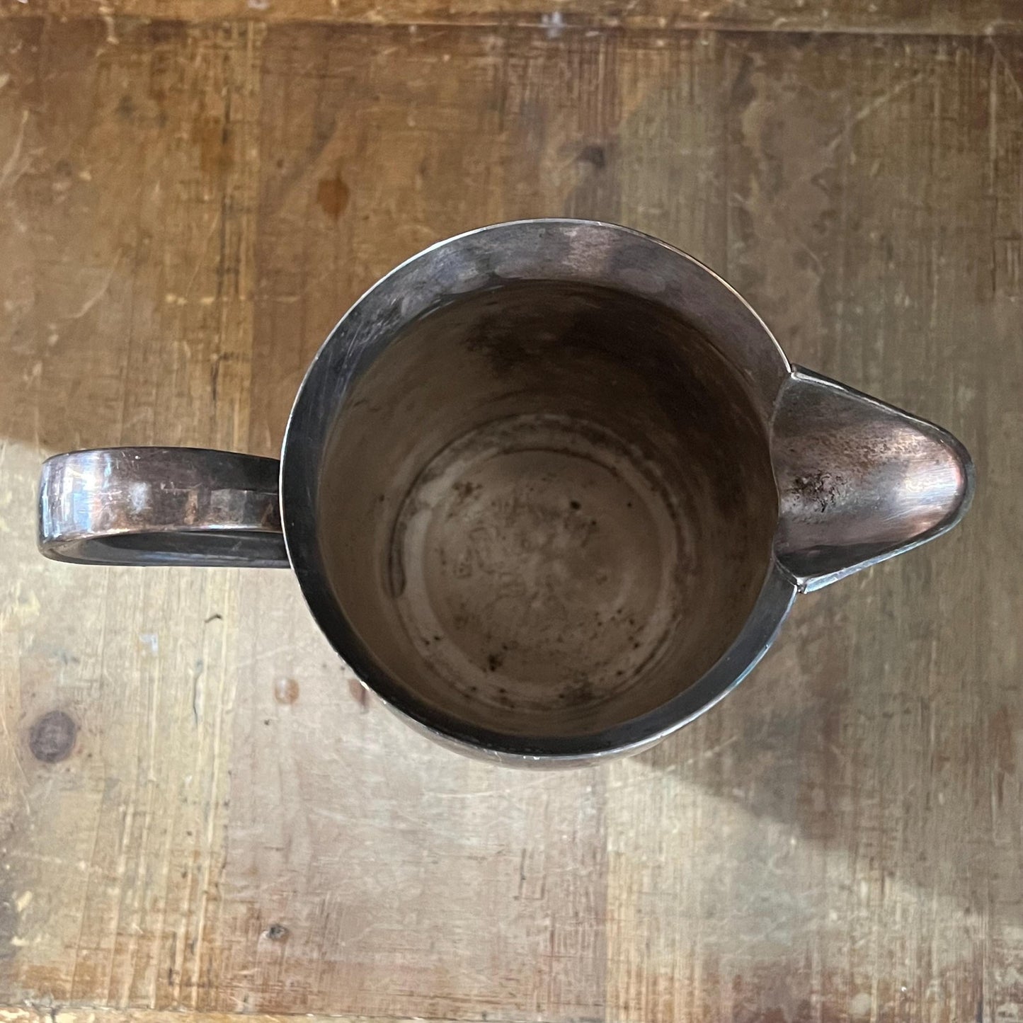 Vintage WM Rogers Paul Revere Reproduction Silverplated Handled Pitcher