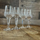 Royal Daulton Clarendon Crystal Sherry Glasses - Set of 4