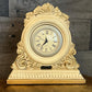 Baroque Cream Color Mantle Clock
