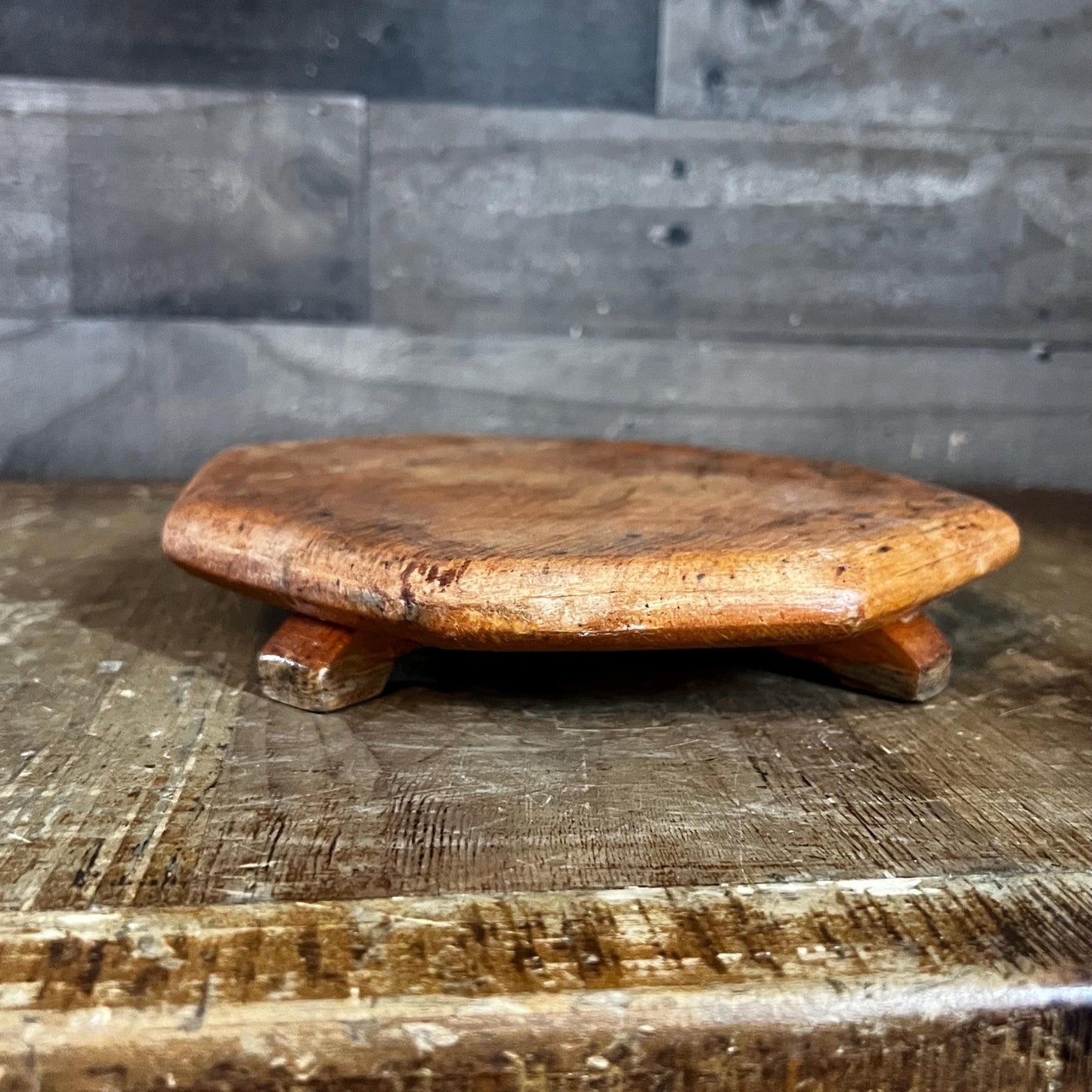 Vintage Wooden Tabletop Riser