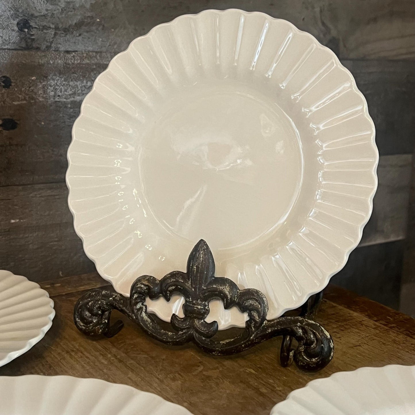 J & G Meakin Classic White Small Plates - Pie Plates - Dessert Plates - Set of 8