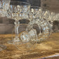 Set of 8 Cristal D’Arques-Durand Chantelle Champagne Coupes - Sherbet Glasses - Cocktail Glasses