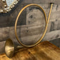 Large Vintage Brass French Horn