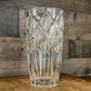 Heavy Thick Cut Crystal Vase