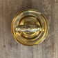 Vintage Brass Nut Cracker with Attached Underbowl