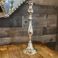 Vintage Tall Silverplated Candlestick Holder