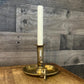 Vintage Brass Chamberstick Candlestick Holder