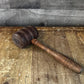 Vintage Wooden Mallet - Judges Gavel