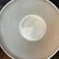 Vintage Grespots Digoins Beige and Blue Glazed Rim Large and Medium Mixing Bowls