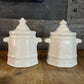 Vintage Pair of Pfaltzgraff Heritage Sugar Bowl With Lid - Small Lidded Jars