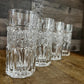 Crystal D’Adriana Luna Highball Tumbler Glasses - Set of 4