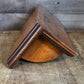 Vintage Wooden 3 Peg Wall Hanging Shelf