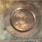 Vintage Hammered Copper Large Plate
