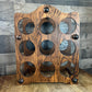 Vintage Wooden Wine Rack