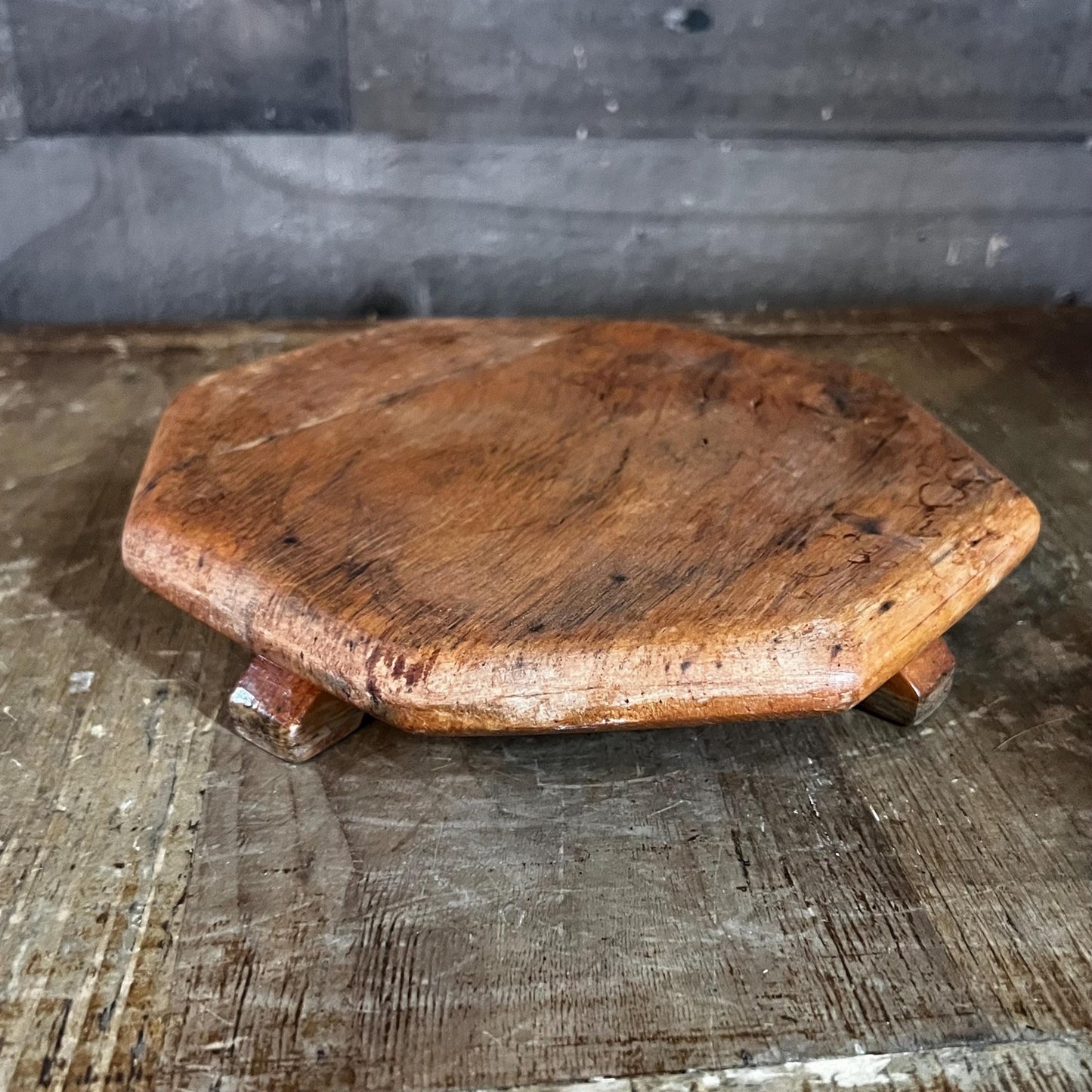 Vintage Wooden Tabletop Riser