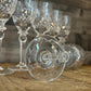 Vintage Rogaska Crystal Gallia Pattern Wine Glasses - Set of 6