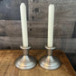 Vintage Pewter FB Rogers Provincetown Pewterlite Candlestick Holders - Pair