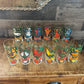Vintage Twelve Days of Christmas Tall Glasses - Set of 12 Glasses