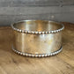 Vintage Silverplated Bottle Coaster - Candle Vessel - Small Bowl