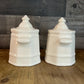 Vintage Pair of Pfaltzgraff Heritage Sugar Bowl With Lid - Small Lidded Jars