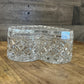 Crystal Heart Shaped Lidded Trinket Box - Candy Dish