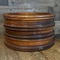 Vintage Wooden Round Bowl
