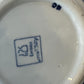 Blue and White Scallop Rim Ansley Hamburg Bowl