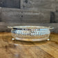 Vintage The Windsor Range Mayfair Collection Silverplated Stand and Clear Glass Relish Dish - Candy Dish - Nut Dish - Trinket Dish